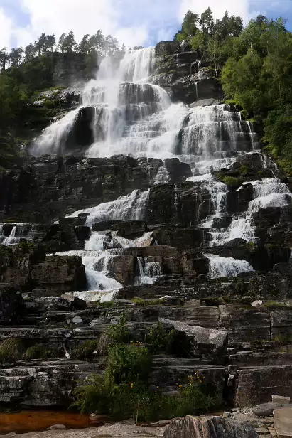 Wasserfall Tvinde Camping AS